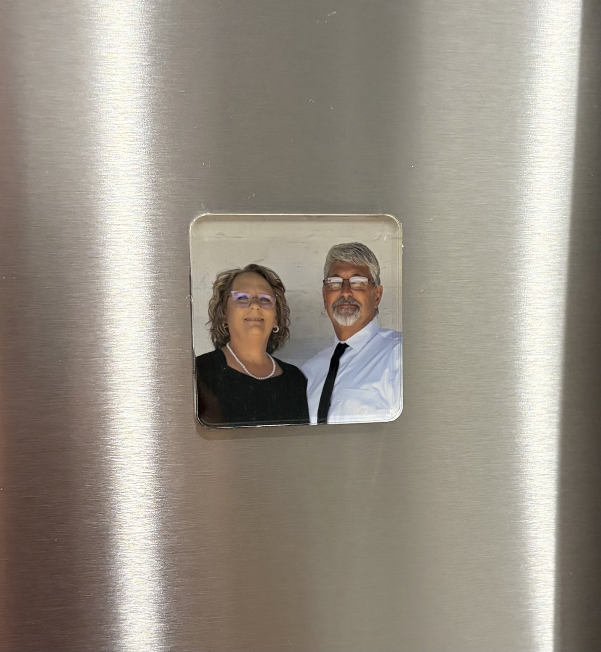 2" Square Acrylic Magnet